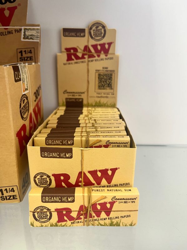 Raw Rolling Papers Organic Hemp 1 1/4